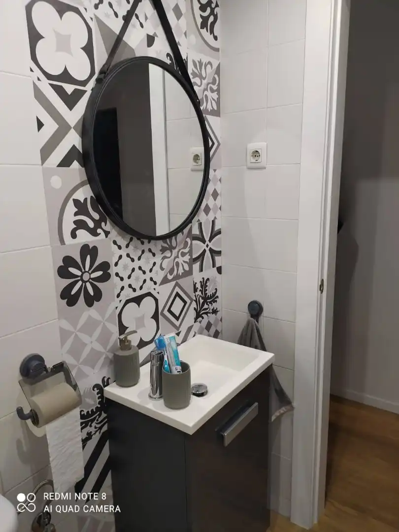 Bathroom of Flat for rent in Igualada  with Heating, Parquet flooring and Furnished