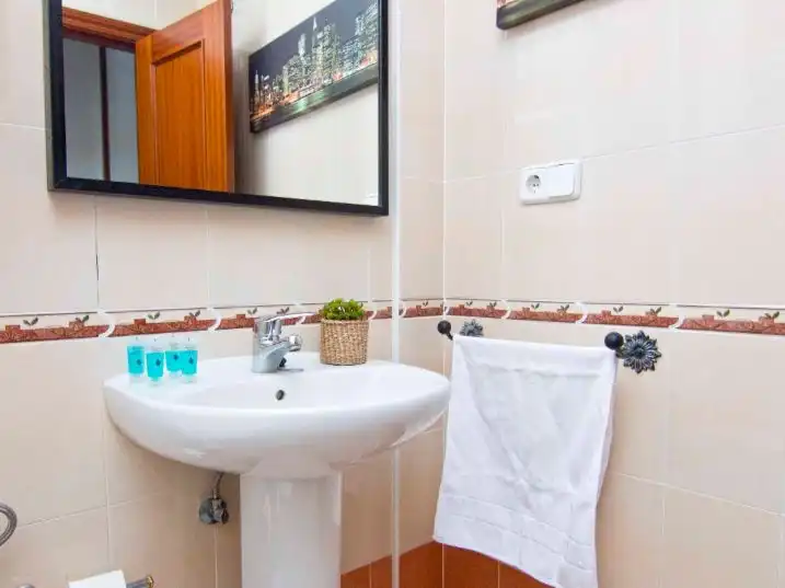 Bathroom of Flat for sale in Sanlúcar de Barrameda  with Air Conditioner, Heating and Terrace