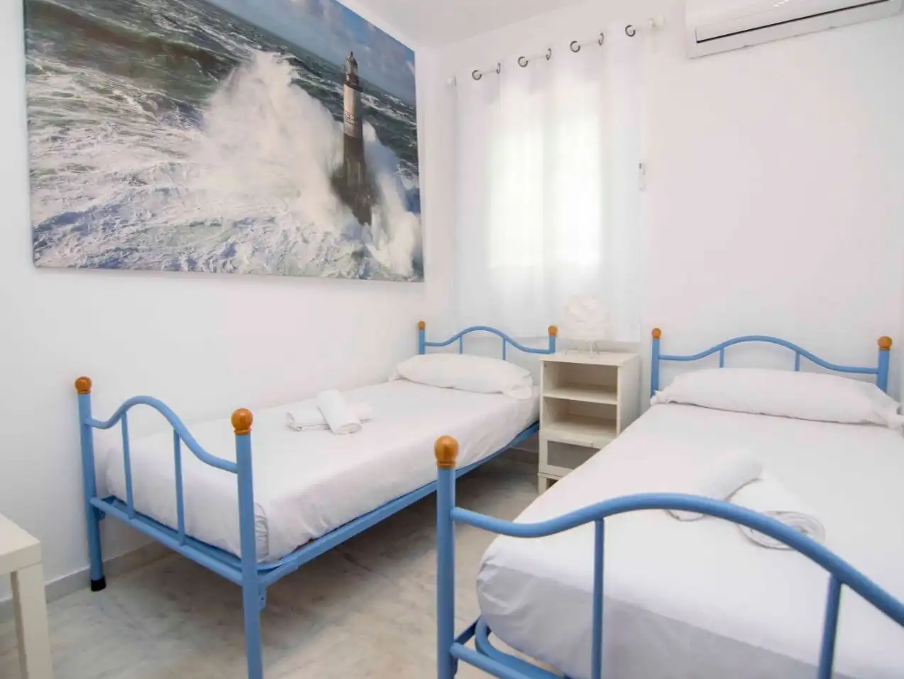 Bedroom of Flat for sale in Sanlúcar de Barrameda  with Air Conditioner, Heating and Terrace