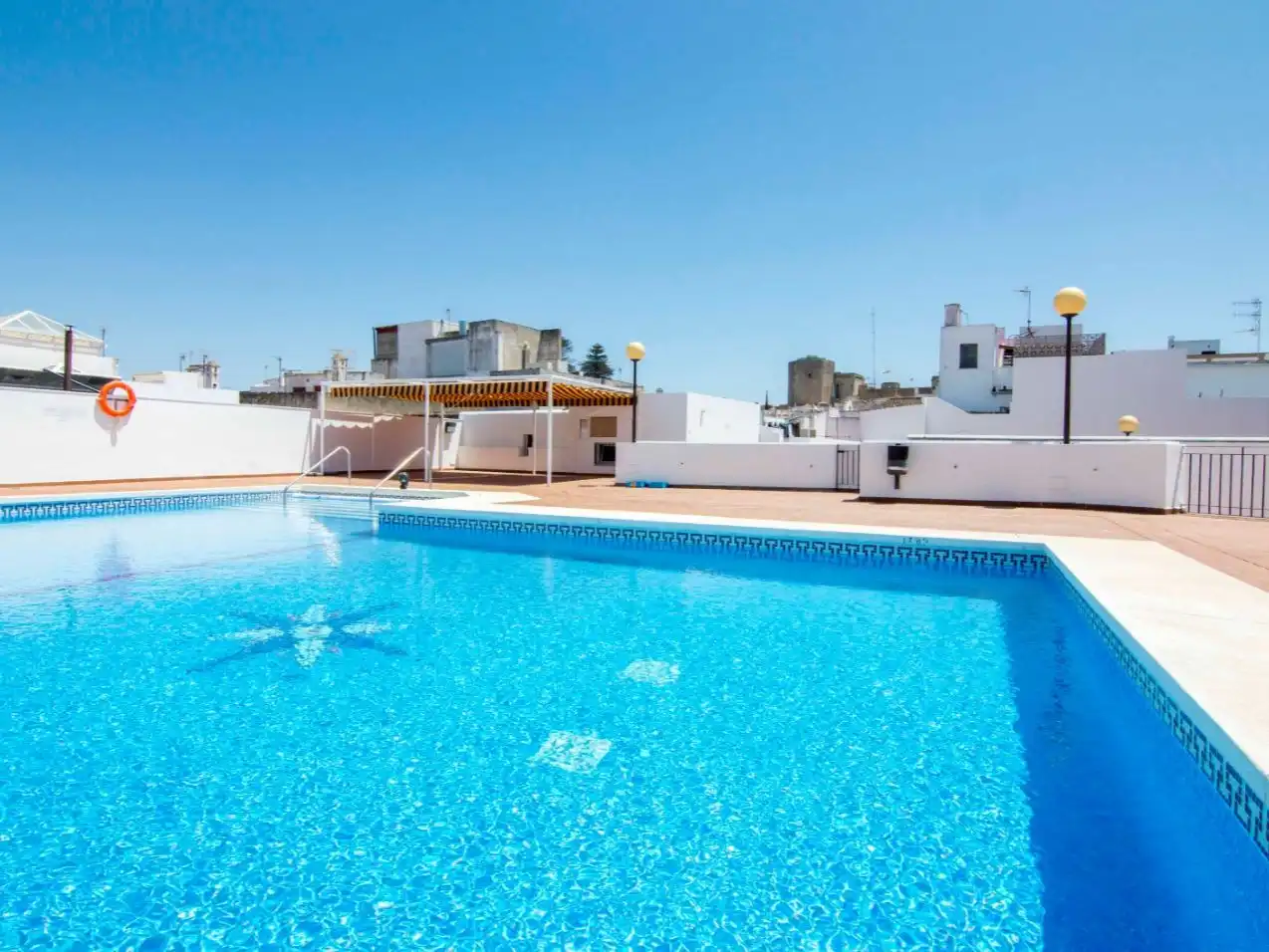 Swimming pool of Flat for sale in Sanlúcar de Barrameda  with Air Conditioner, Heating and Terrace
