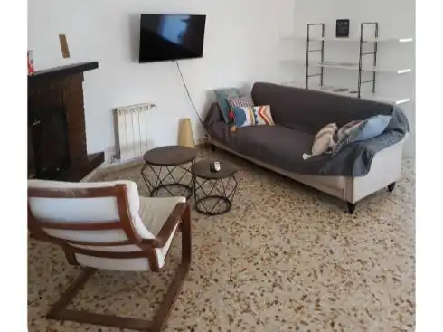 Piso en venta en Calle Almenara de San Juan -1, 51, Garrapinillos Sala de estar de Piso en venta en Zaragoza con Aire acondicionado, Calefacción y Jardín privado