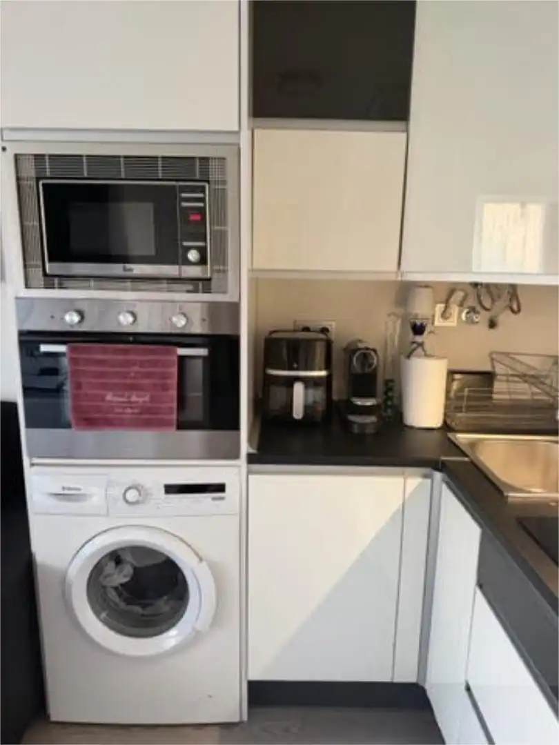 Flat for rent in Pueblo Nuevo Kitchen of Flat for rent in Madrid with Furnished