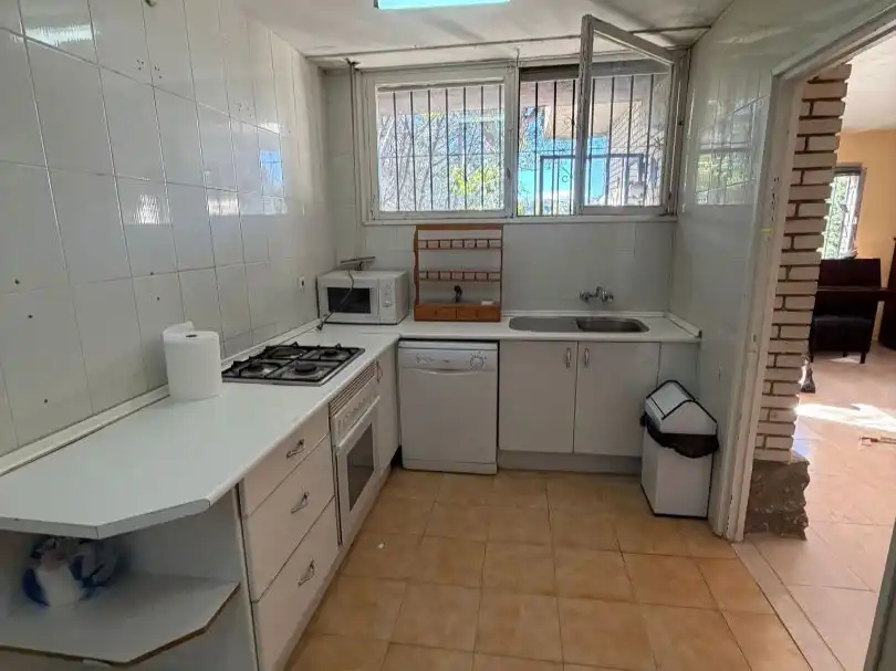 Kitchen of Houses for sale in Las Rozas de Madrid  with Heating, Private garden and Storage room