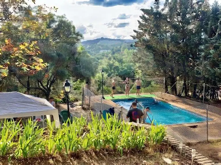 Swimming pool of Houses for sale in Las Rozas de Madrid  with Heating, Private garden and Storage room