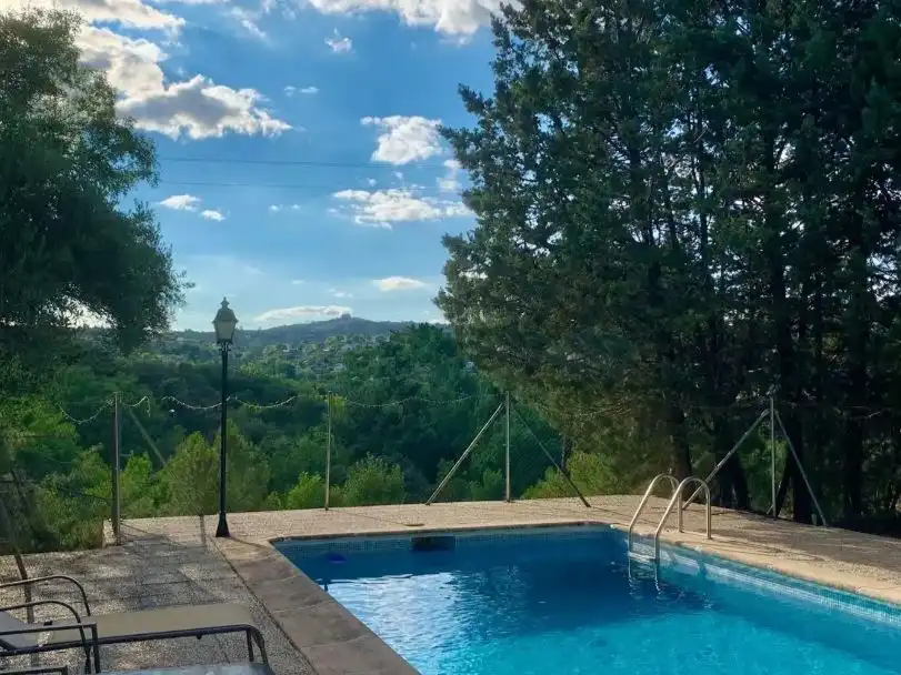 Swimming pool of Houses for sale in Las Rozas de Madrid  with Heating, Private garden and Storage room