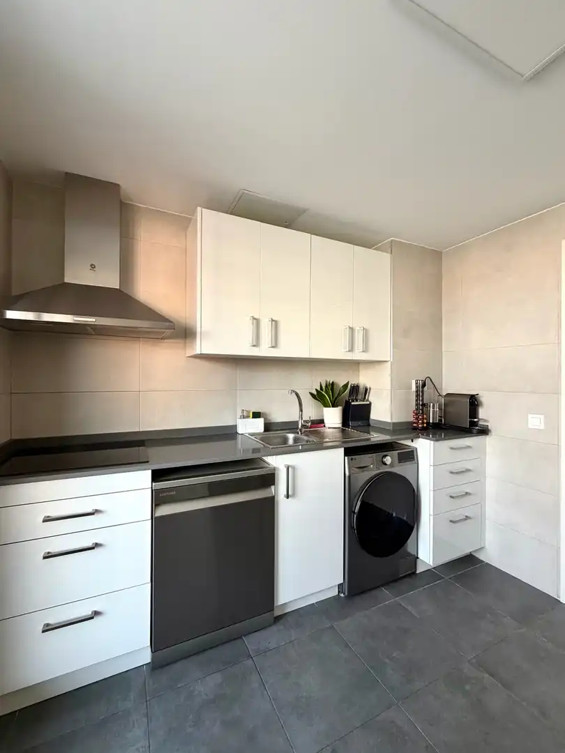 Kitchen of Flat for sale in Valdemoro  with Air Conditioner, Heating and Private garden