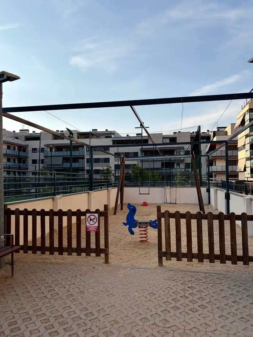 Parking of Flat for sale in Valdemoro  with Air Conditioner, Heating and Private garden