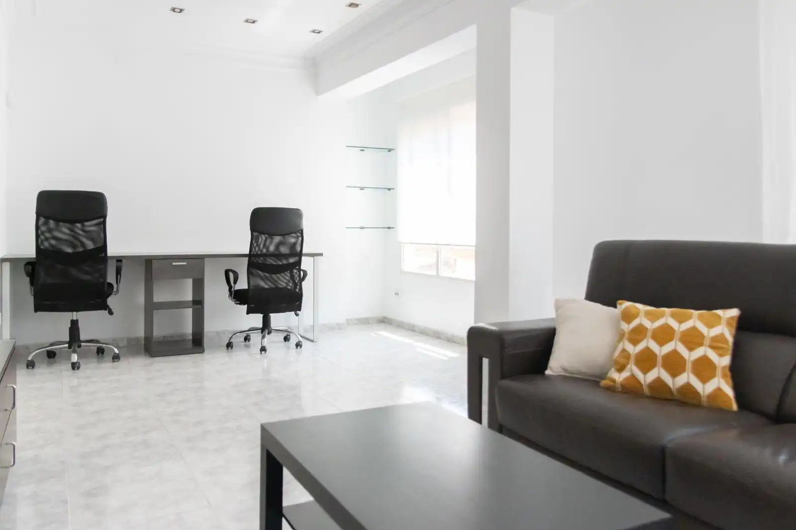 Sala de estar de Piso de alquiler en Vila-real con Aire acondicionado y Amueblado