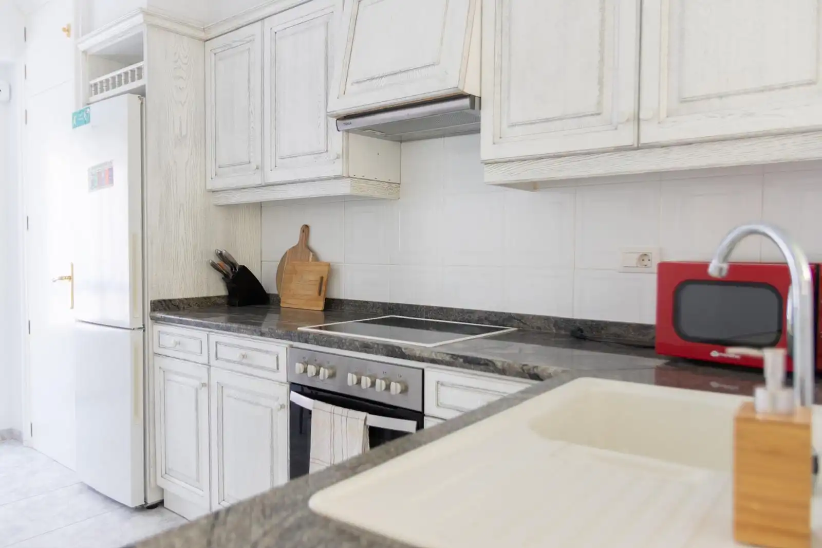 Cocina de Piso de alquiler en Vila-real con Aire acondicionado y Amueblado