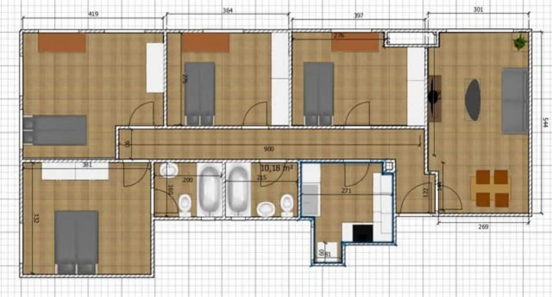 Flat for sale in Fuentepiña Flat for sale in Huelva with Storage room and Furnished