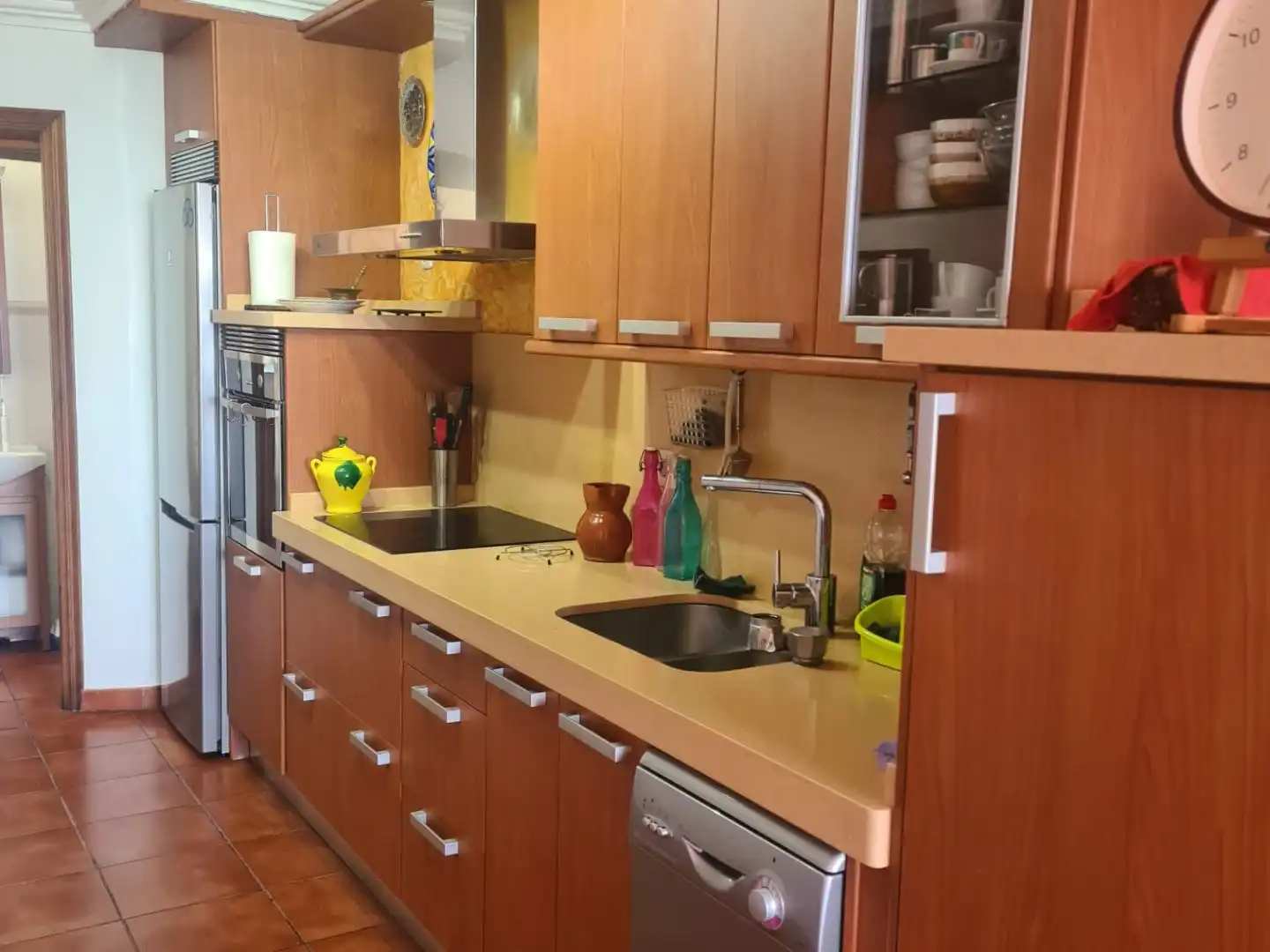 Wohnung zum Verkauf in Avenida Maritima, 21, San Felipe - San Marcos - Las Cañas Küche von Wohnung zum Verkauf in Icod de los Vinos mit Terrasse, Möbliert und Balkon