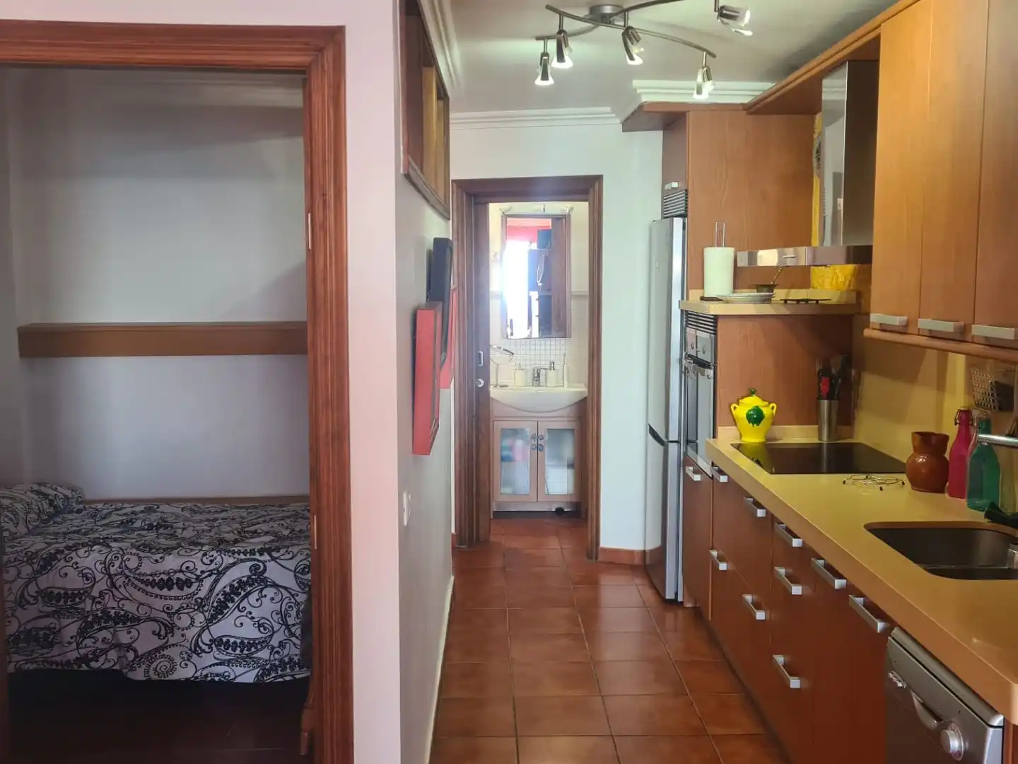 Wohnung zum Verkauf in Avenida Maritima, 21, San Felipe - San Marcos - Las Cañas Küche von Wohnung zum Verkauf in Icod de los Vinos mit Terrasse, Möbliert und Balkon