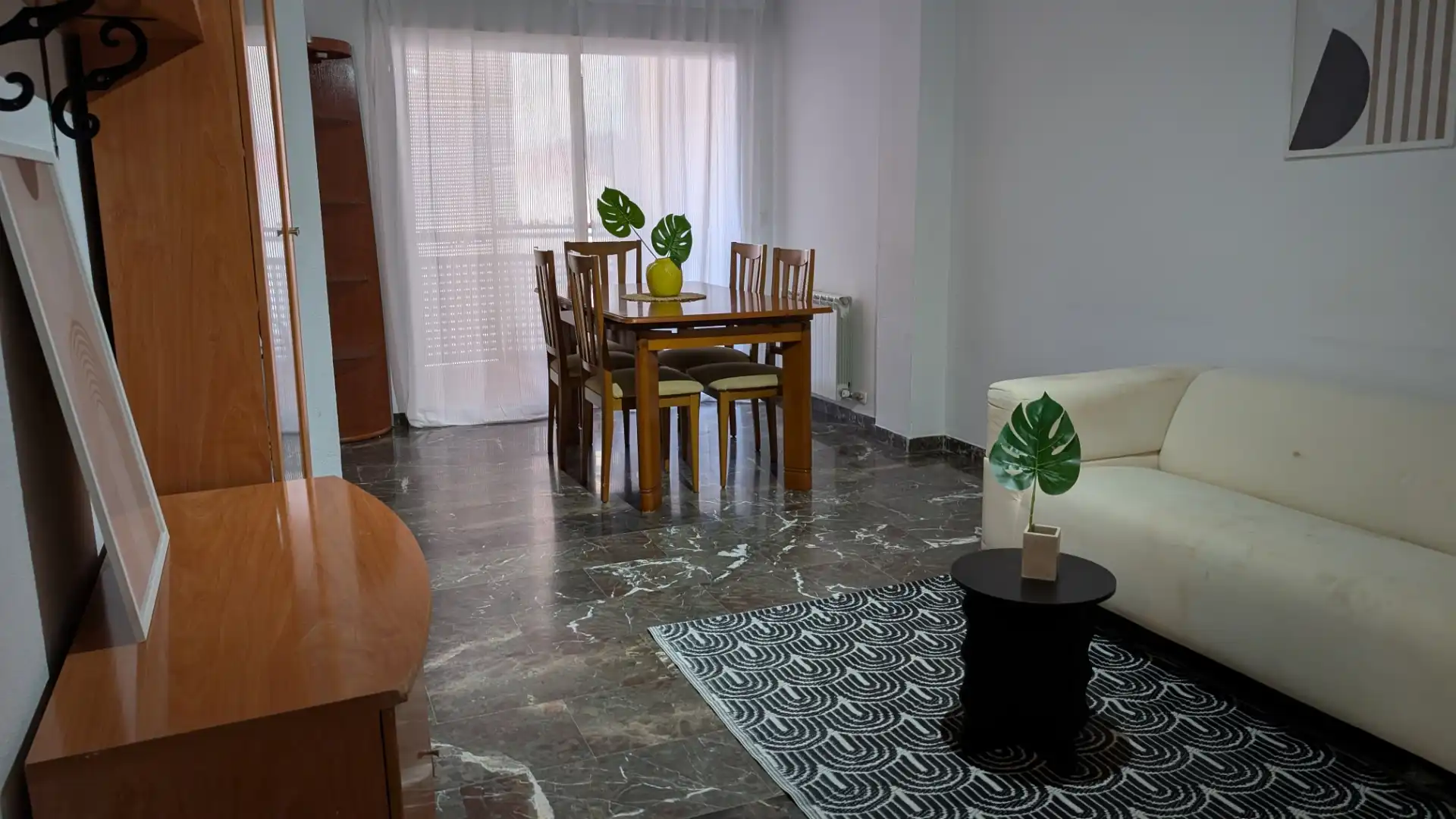 Sala de estar de Piso de alquiler en Gójar con Calefacción, Jardín privado y Parquet