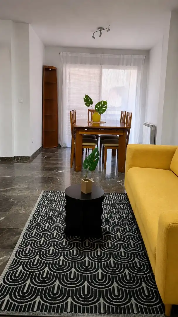 Sala de estar de Piso de alquiler en Gójar con Calefacción, Jardín privado y Parquet