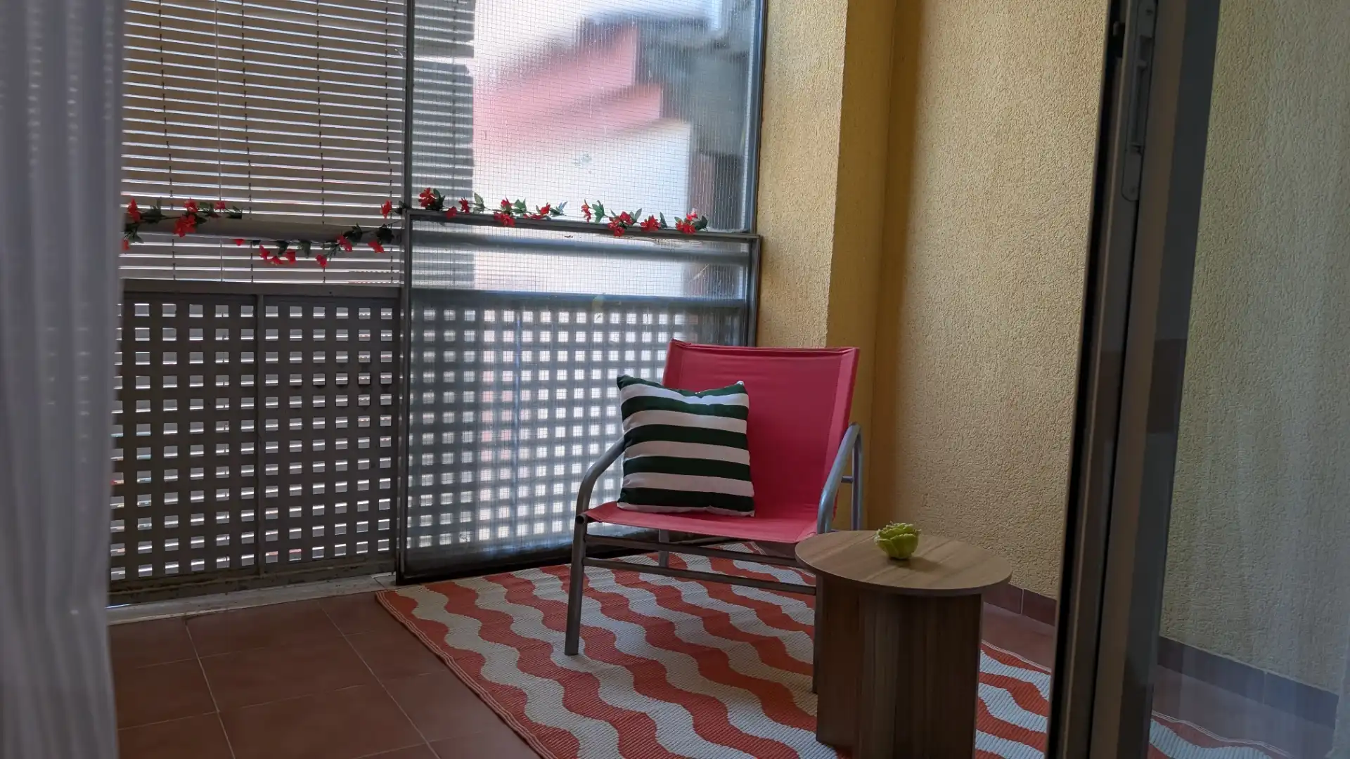 Terraza de Piso de alquiler en Gójar con Calefacción, Jardín privado y Parquet