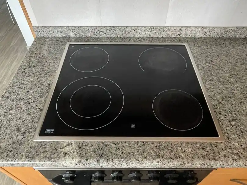 Kitchen of Flat for rent in Santiago de Compostela   with Heating, Terrace and Furnished