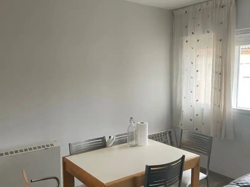 Dining room of Flat for rent in Santiago de Compostela   with Heating, Terrace and Furnished
