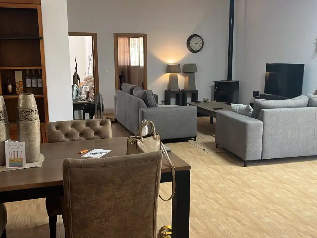 Sala de estar de Piso de alquiler en Elche / Elx con Terraza, Amueblado y Parking comunitario
