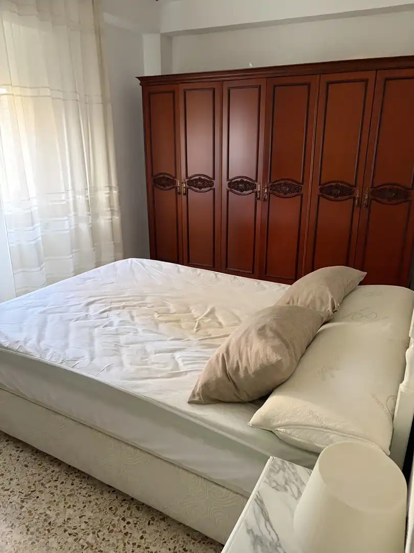 Flat for rent in Plaza Triangular, 14, Santa María de Gracia Bedroom of Flat for rent in Murcia with Air Conditioner, Furnished and Balcony