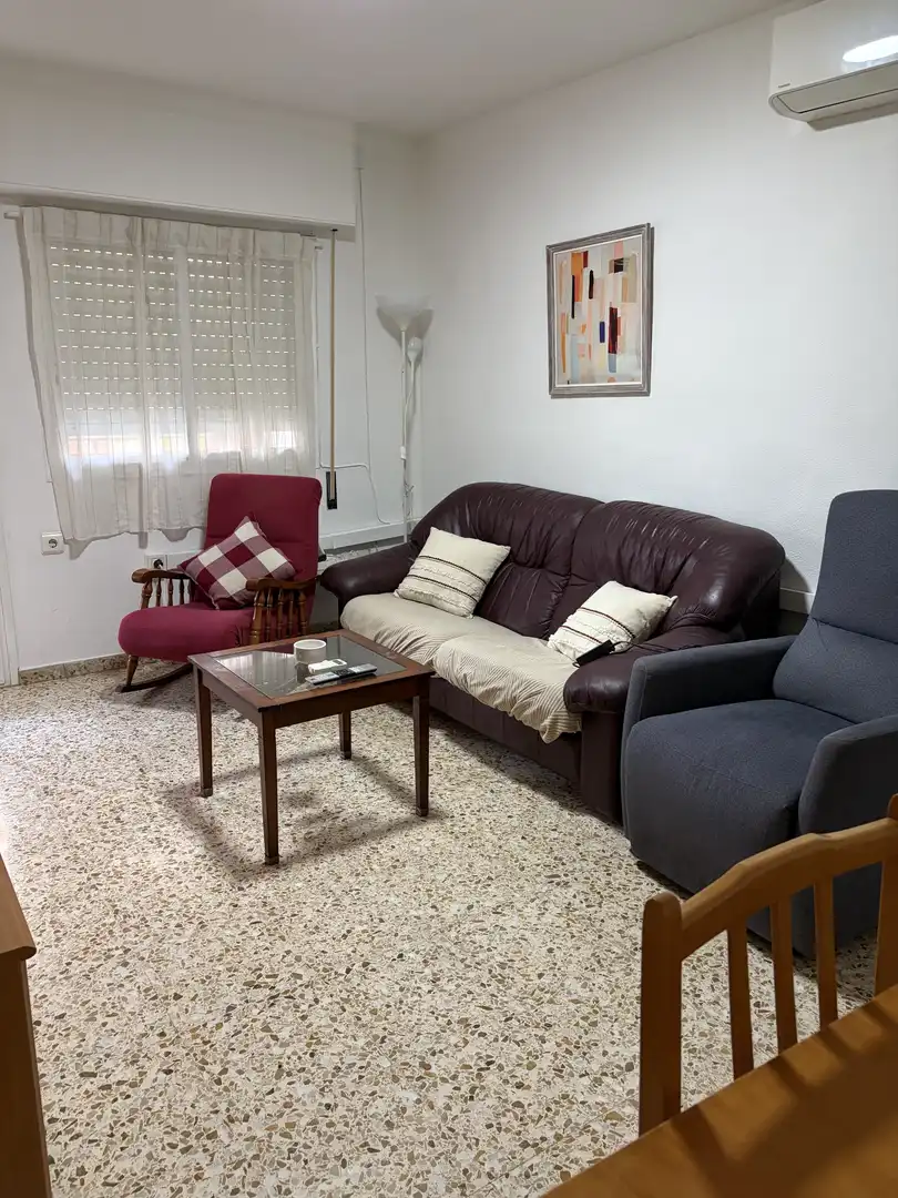 Flat for rent in Plaza Triangular, 14, Santa María de Gracia Living room of Flat for rent in Murcia with Air Conditioner, Furnished and Balcony