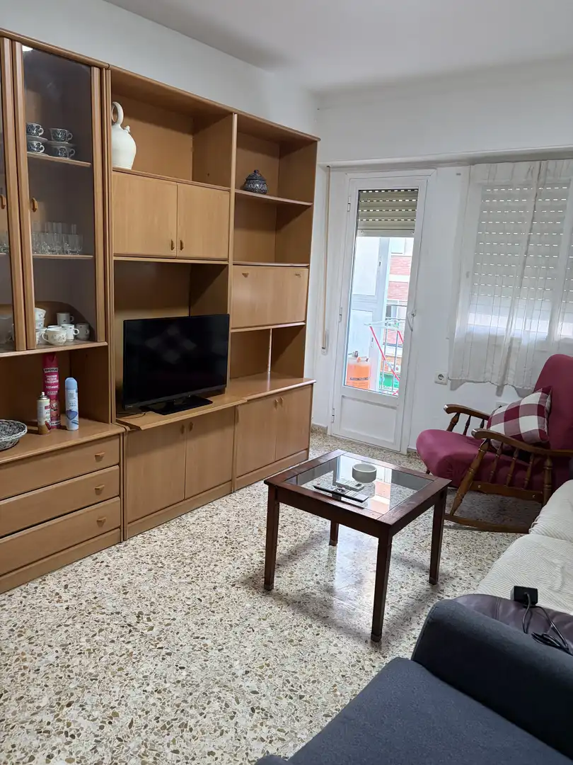 Flat for rent in Plaza Triangular, 14, Santa María de Gracia Living room of Flat for rent in Murcia with Air Conditioner, Furnished and Balcony