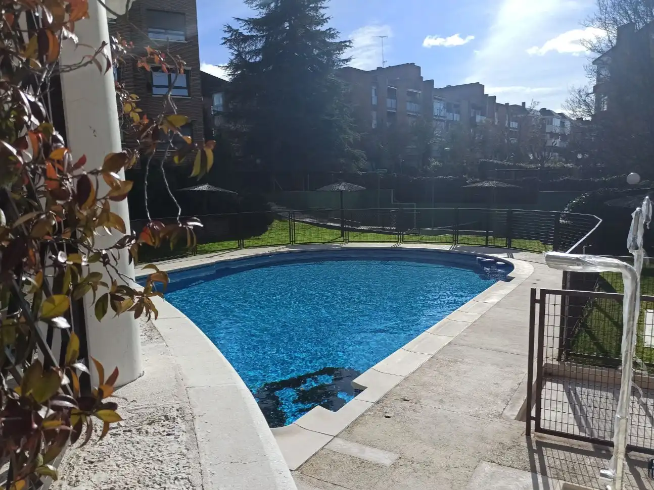 Piscina de Piso de alquiler en Pozuelo de Alarcón con Terraza y Piscina