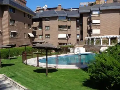 Piscina de Piso de alquiler en Pozuelo de Alarcón con Terraza y Piscina