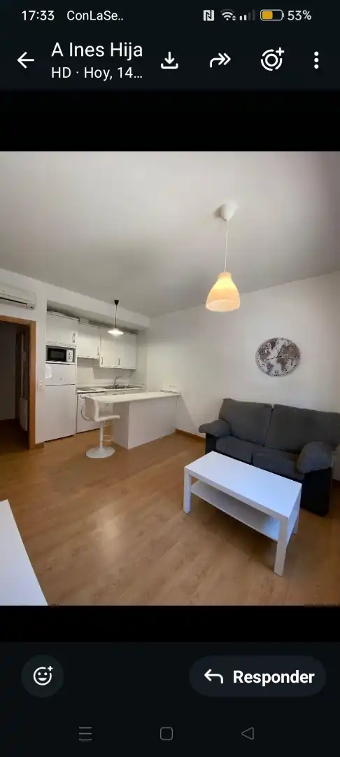 Küche von Wohnung zur Miete in Herencia mit Klimaanlage, Heizung und Parkett