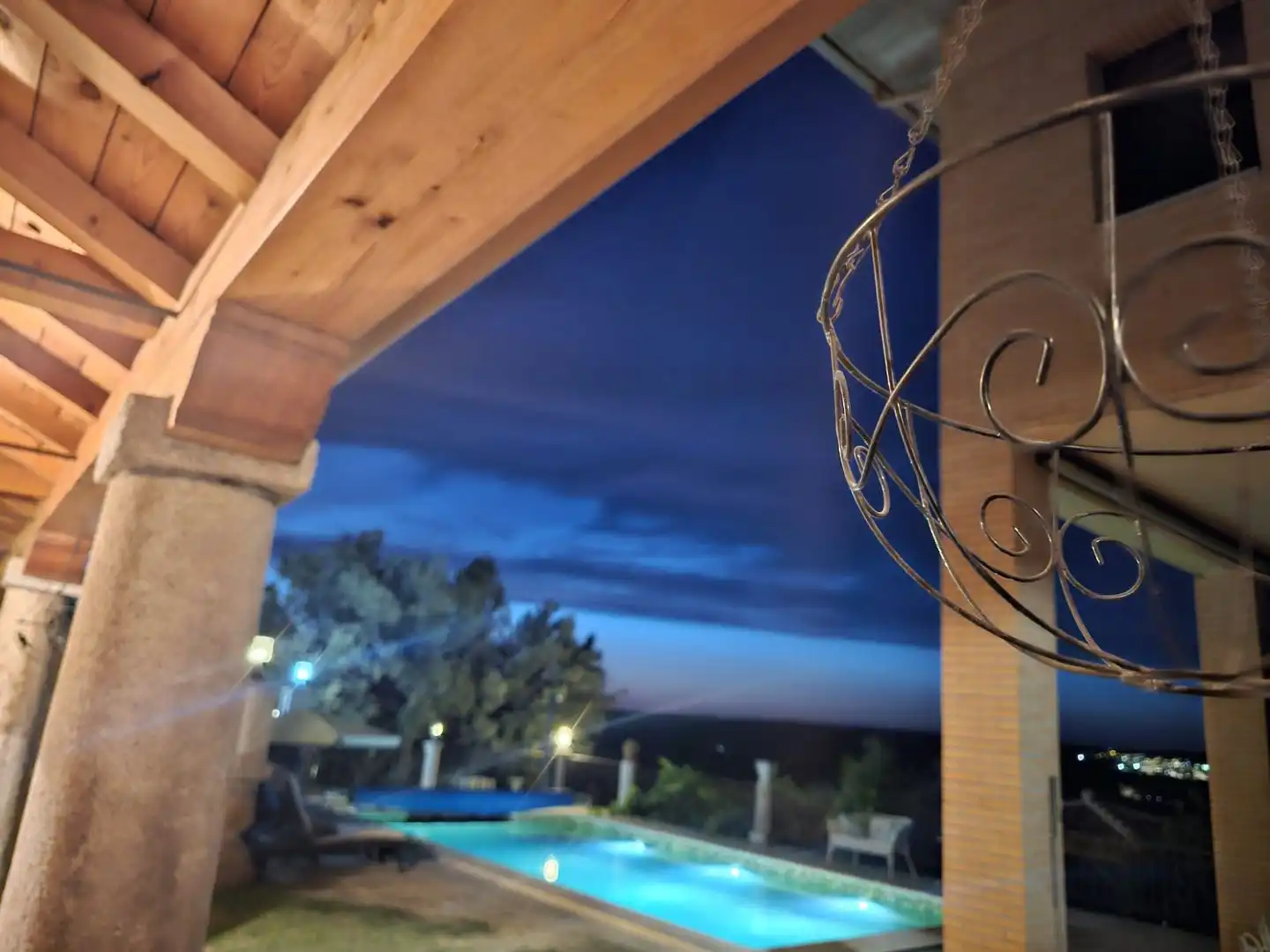 Flat for rent in Los Cigarrales-La Bastida Terrace of Flat for rent in Toledo with Air Conditioner, Heating and Private garden