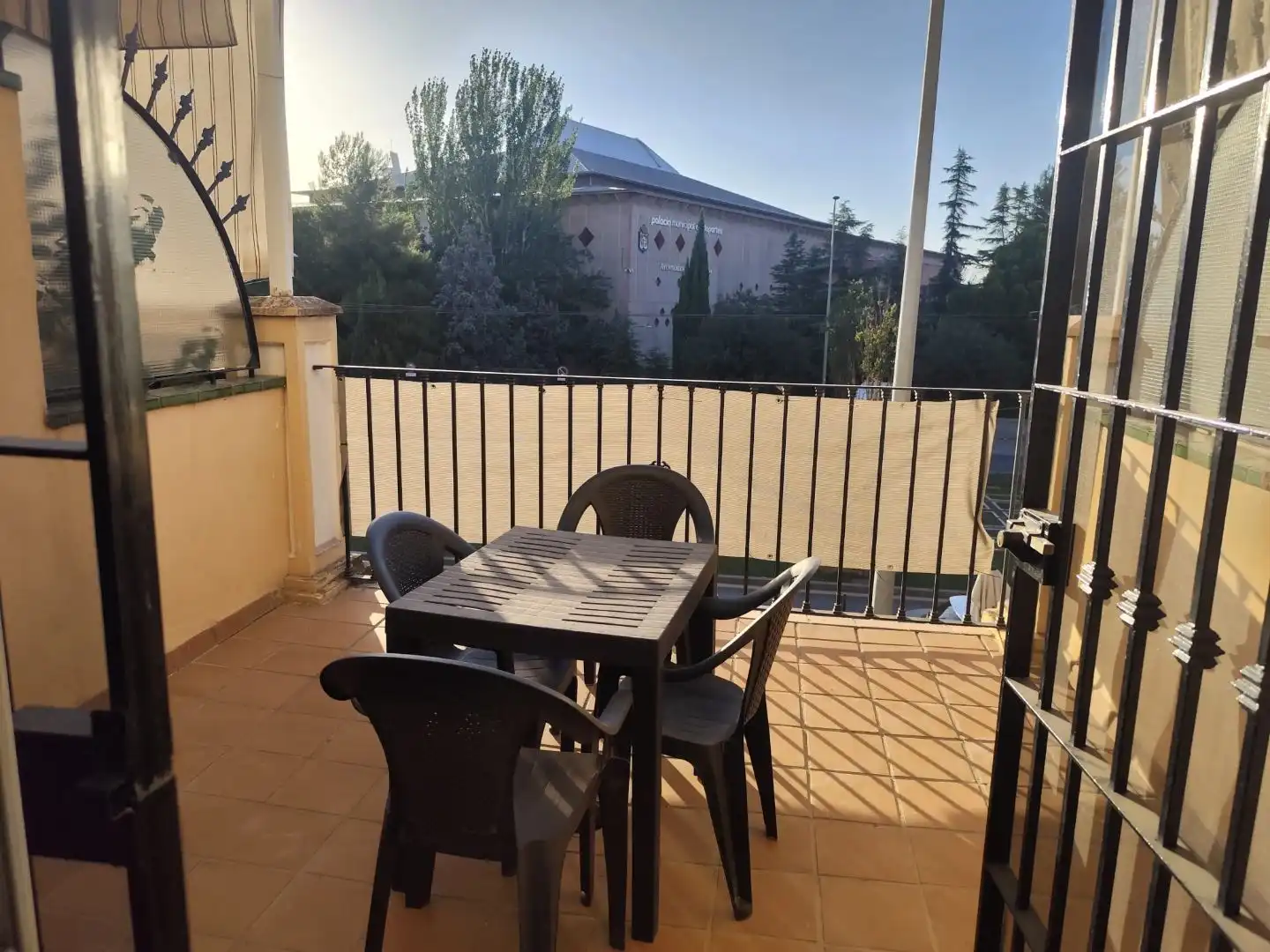 Terraza de Piso de alquiler en Granada con Calefacción, Terraza y Amueblado