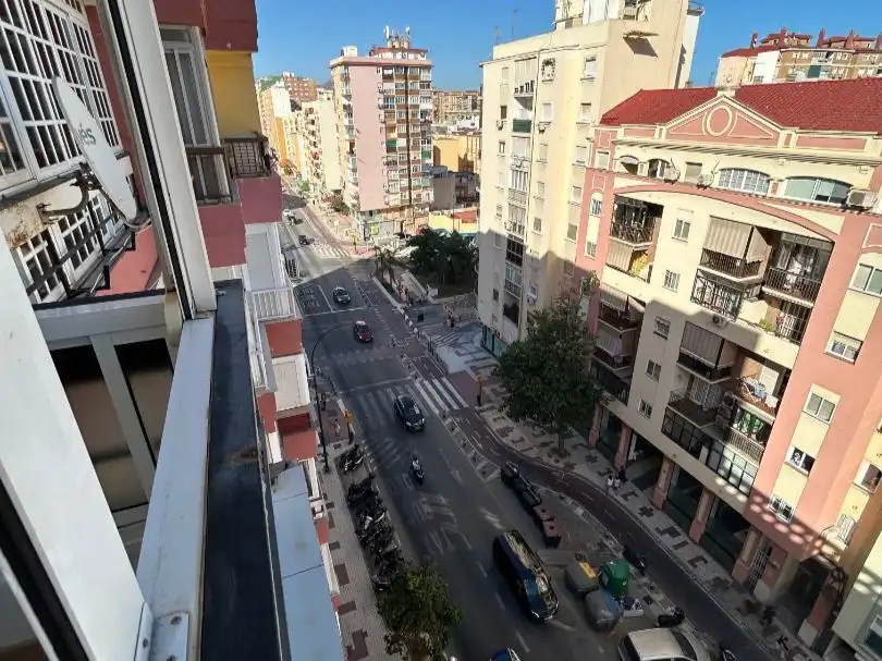 Flat for sale in Calle Héroe de Sostoa, 152, La Luz - El Torcal Exterior view of Flat for sale in Málaga with Air Conditioner, Parquet flooring and Terrace