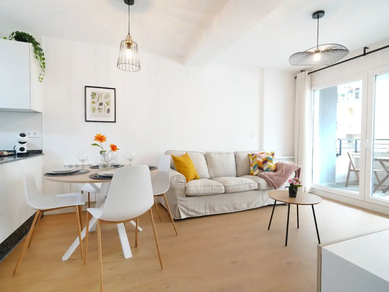Flat for rent in Rúa Mulatas, 10, Vilagarcía Living room of Flat for rent in Vilagarcía de Arousa with Heating, Parquet flooring and Terrace