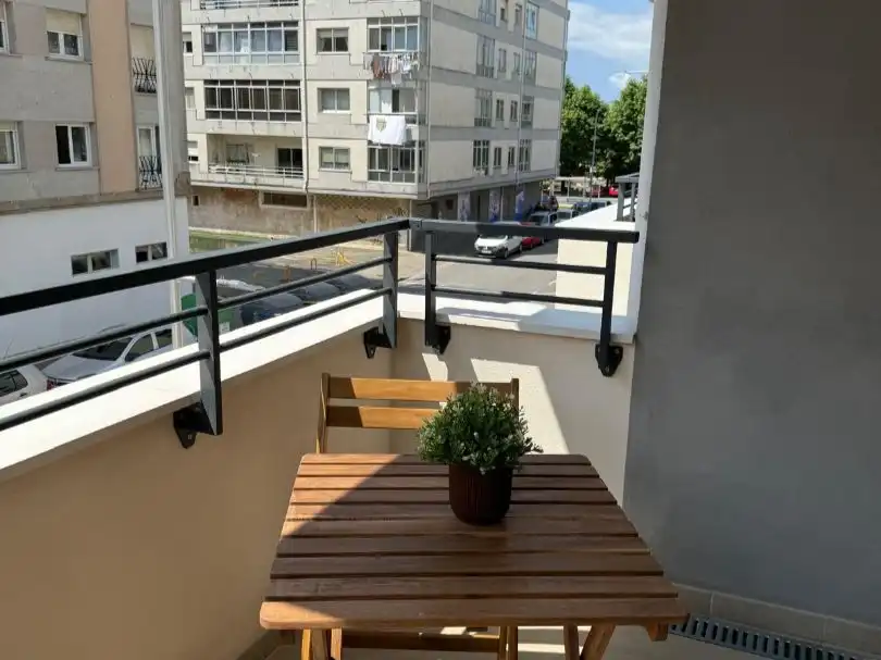Flat for rent in Rúa Mulatas, 10, Vilagarcía Balcony of Flat for rent in Vilagarcía de Arousa with Heating, Parquet flooring and Terrace