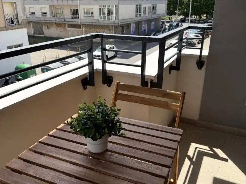 Flat for rent in Rúa Mulatas, 10, Vilagarcía Balcony of Flat for rent in Vilagarcía de Arousa with Heating, Parquet flooring and Terrace