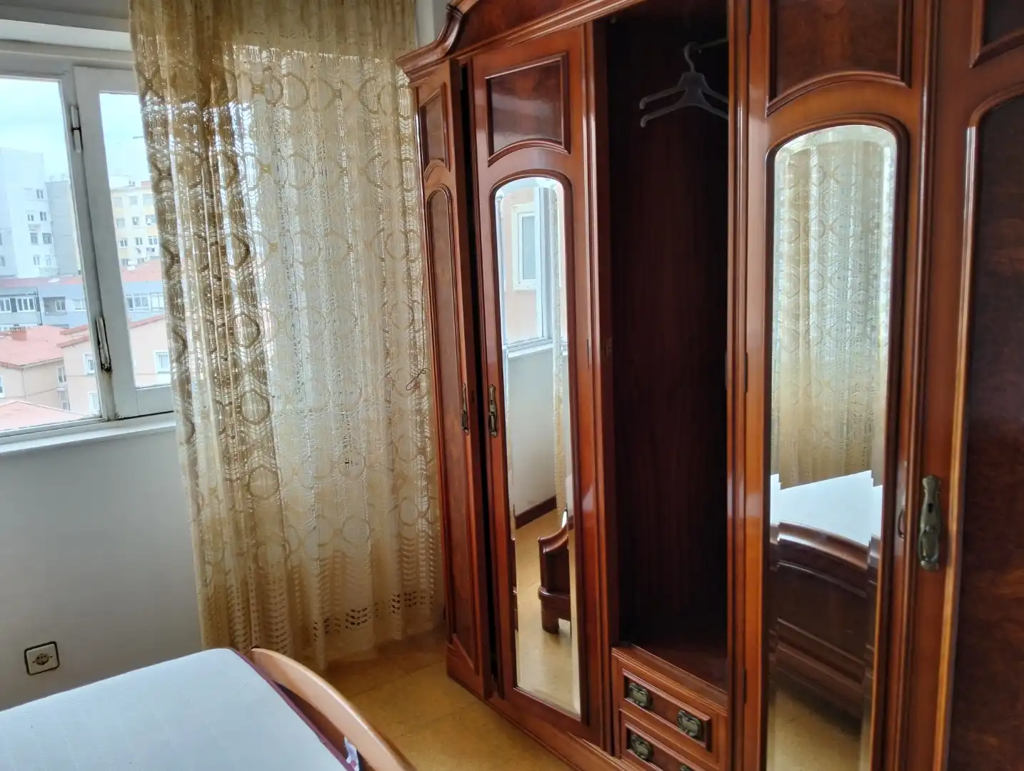 Flat for sale in Rua Antonio Pereira, 1, Sagrada Familia Bedroom of Flat for sale in A Coruña Capital with Heating, Parquet flooring and Oven