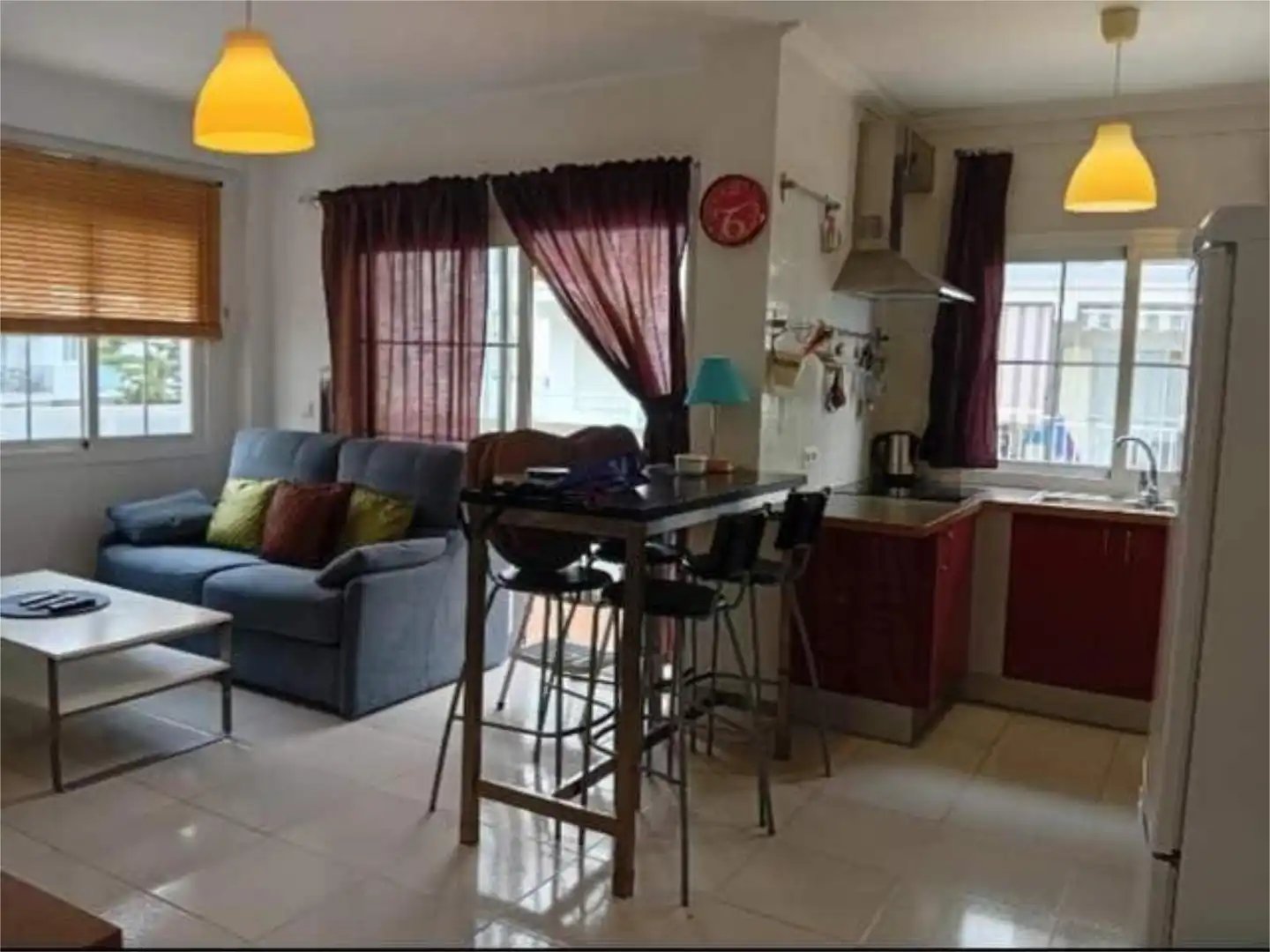 Flat for rent in Centro Living room of Flat for rent in Nerja with Heating, Private garden and Terrace