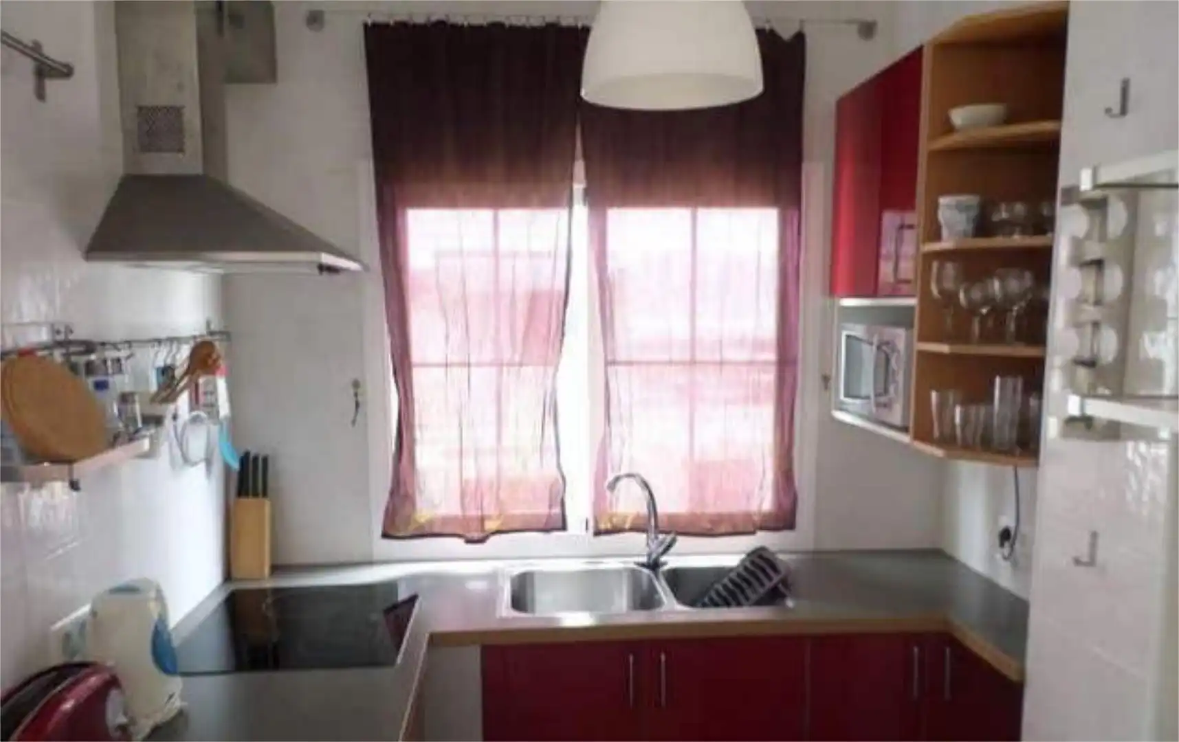 Flat for rent in Centro Kitchen of Flat for rent in Nerja with Heating, Private garden and Terrace