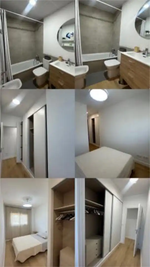 Flat for rent in El Juncal - Vallealto Bedroom of Flat for rent in El Puerto de Santa María with Terrace, Swimming Pool and Furnished