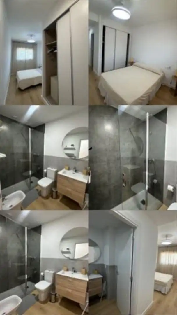 Flat for rent in El Juncal - Vallealto Bathroom of Flat for rent in El Puerto de Santa María with Terrace, Swimming Pool and Furnished