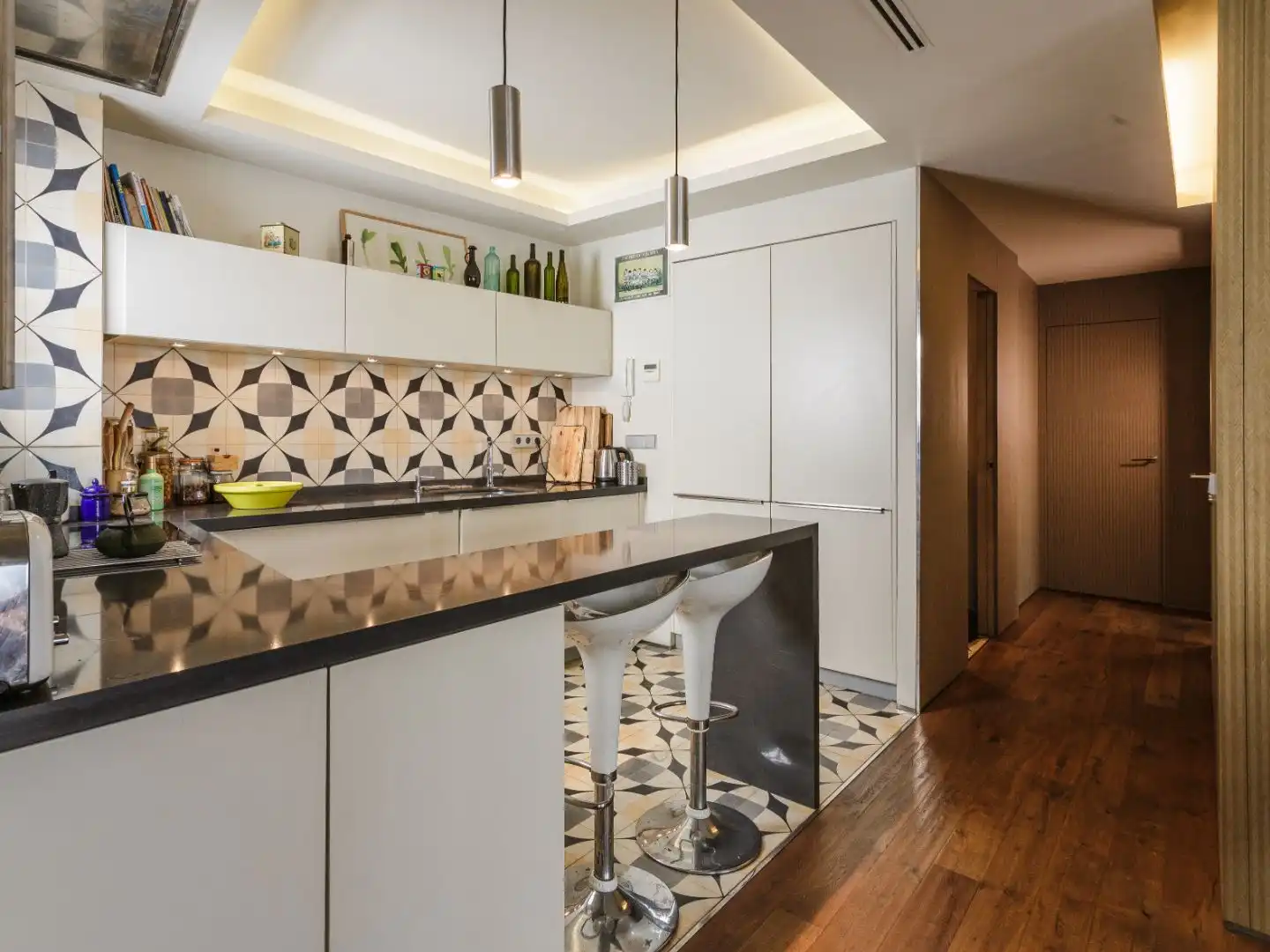 Küche von Wohnung zum Verkauf in  Sevilla Capital mit Klimaanlage