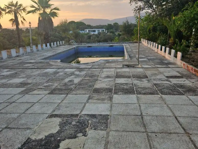 Wohnung zum Verkauf in Cuesta de las Mesas, 307, San Román de los Montes Schwimmbecken von Wohnung zum Verkauf in San Román de los Montes mit Klimaanlage, Heizung und Privatgarten