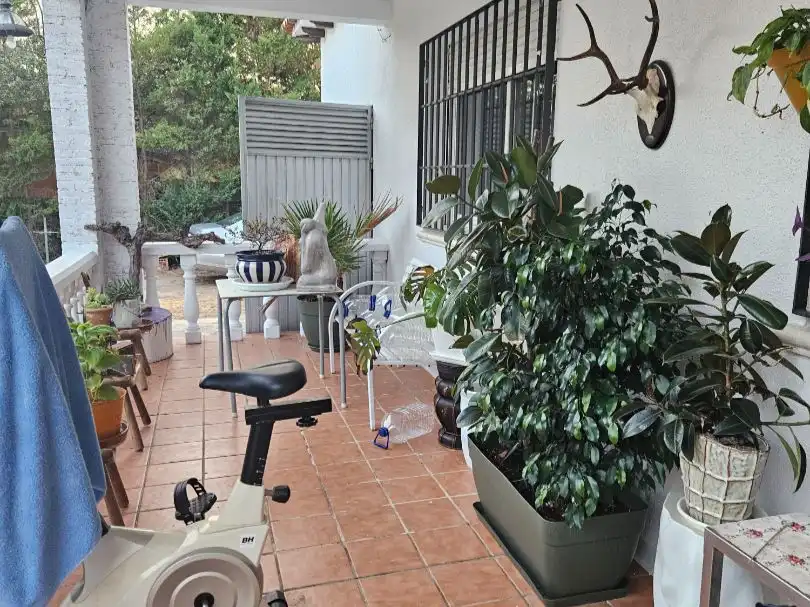 Wohnung zum Verkauf in Cuesta de las Mesas, 307, San Román de los Montes Terrasse von Wohnung zum Verkauf in San Román de los Montes mit Klimaanlage, Heizung und Privatgarten