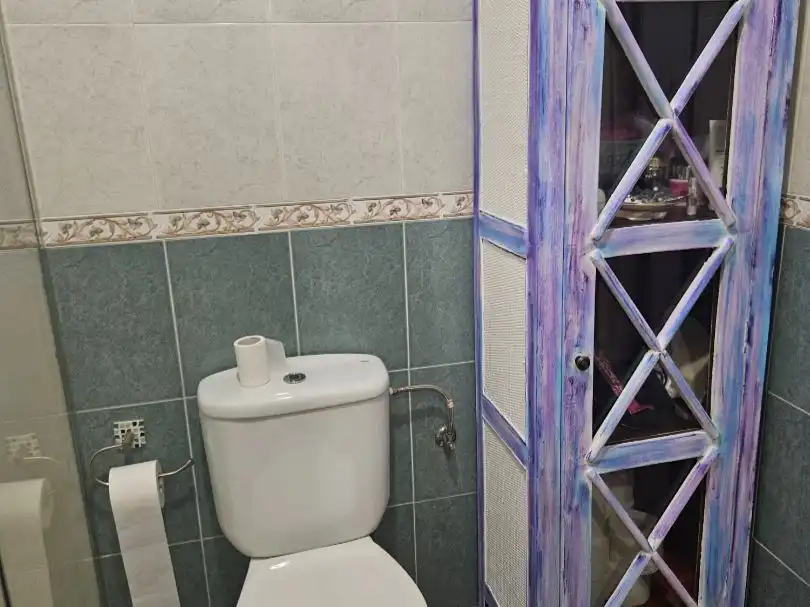 Wohnung zum Verkauf in Cuesta de las Mesas, 307, San Román de los Montes Badezimmer von Wohnung zum Verkauf in San Román de los Montes mit Klimaanlage, Heizung und Privatgarten