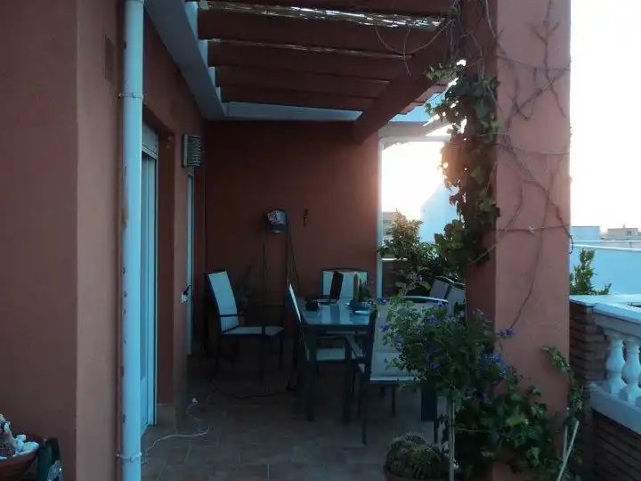 Attic for rent in Calle Olivo, 17, Casco Histórico Terrace of Attic for rent in Churriana de la Vega with Air Conditioner, Heating and Parquet flooring
