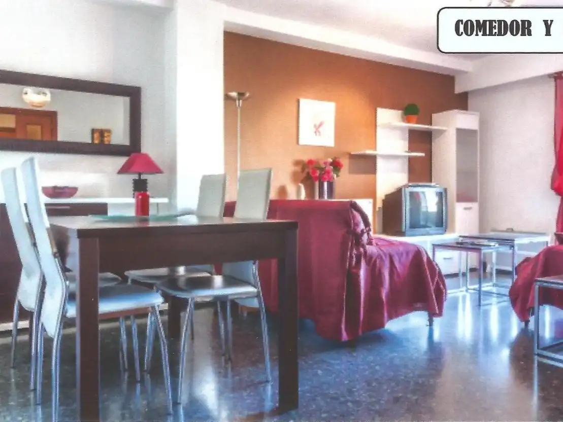 Piso de alquiler en Carrer de Bèlgica, 32, Valencia Capital Comedor de Piso de alquiler en Valencia Capital con Aire acondicionado y Terraza