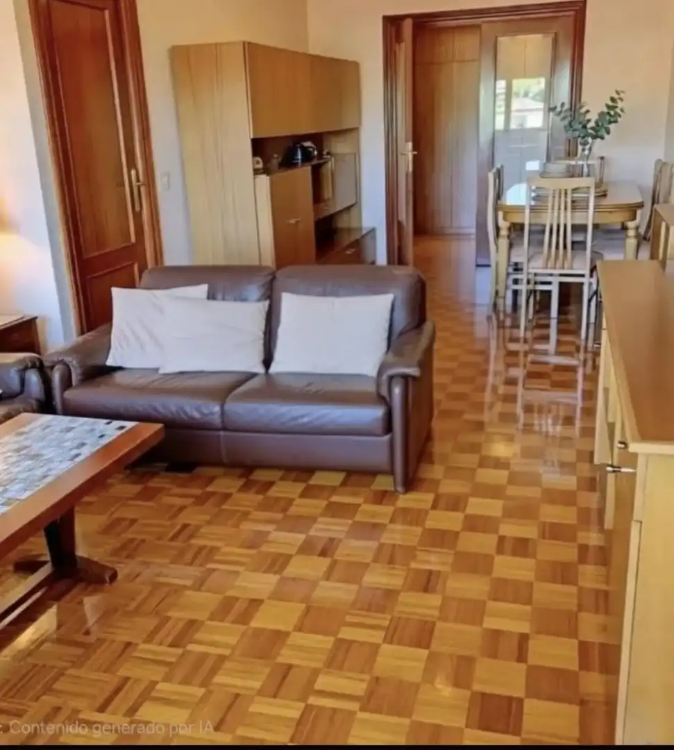 Wohnzimmer von Wohnung zur Miete in Tafalla mit Heizung, Parkett und Terrasse