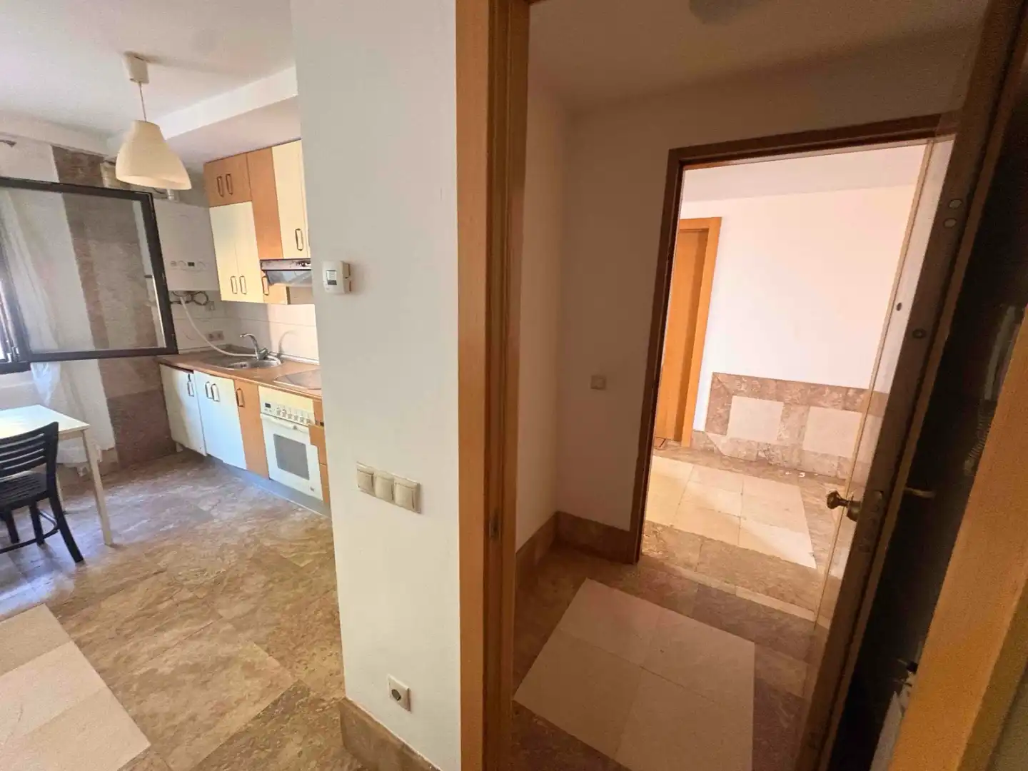 Apartament de lloguer a Calle de las Eras, 28, Villar de Olalla Cuina de Apartament de lloguer en Villar de Olalla amb Calefacció, Traster i Moblat