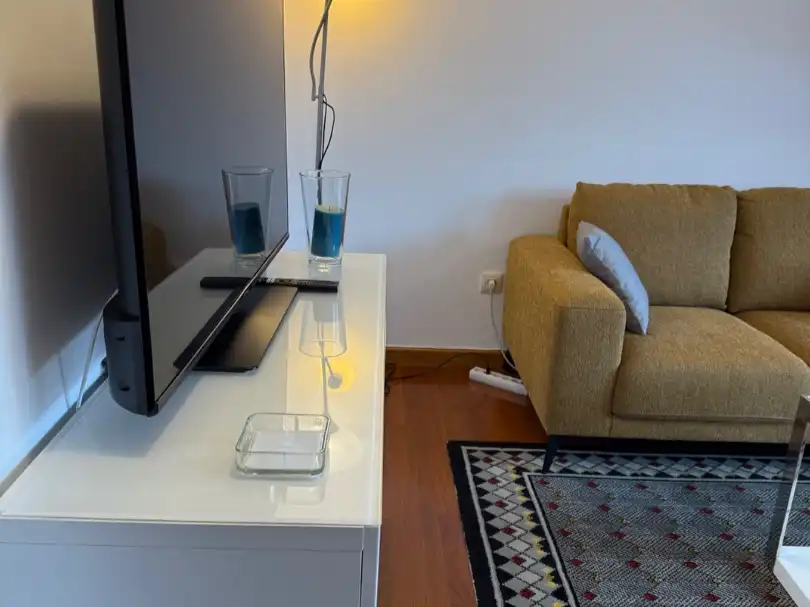 Flat for rent in Rúa Real, 123, Centro Living room of Flat for rent in Ferrol with Heating, Parquet flooring and Furnished