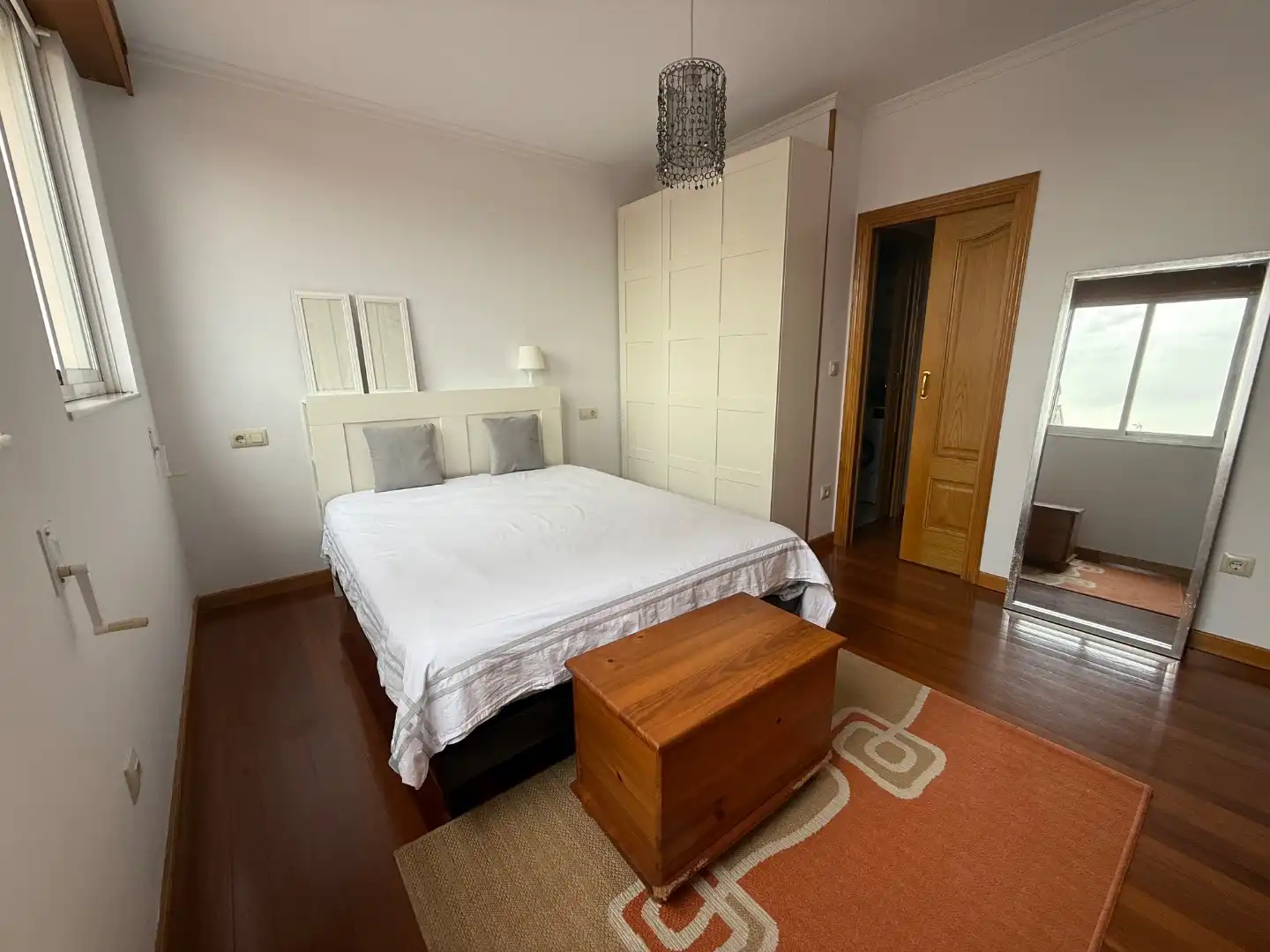 Flat for rent in Rúa Real, 123, Centro Bedroom of Flat for rent in Ferrol with Heating, Parquet flooring and Furnished