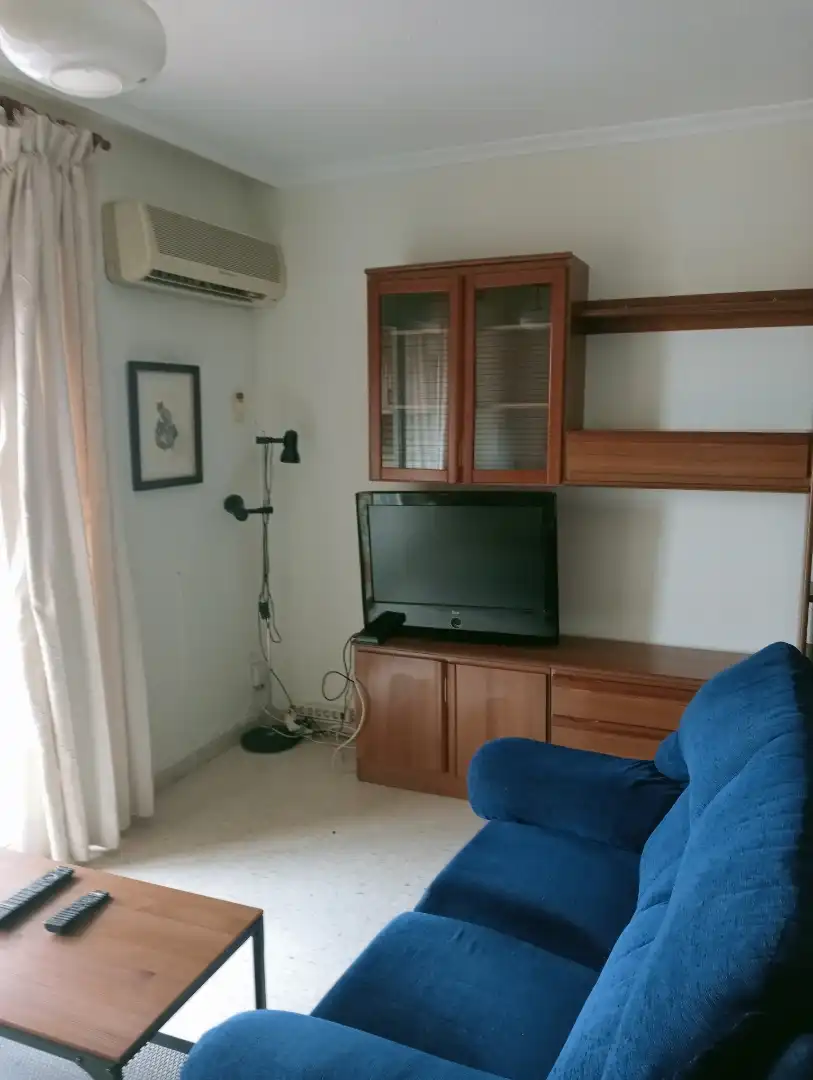 Flat for sale in Calle Carroceros, 3, Pino Montano - Consolación Living room of Flat for sale in Sevilla with Furnished, TV and Balcony